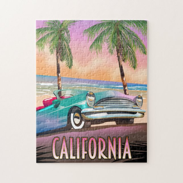 California Paradise Sunset (Vertikal)
