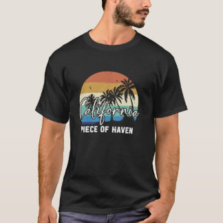 California Piece of Haven USA Staat America Califo T-Shirt