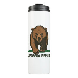 California Pillar Candle Thermosbecher