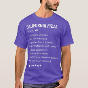 California Pizza Definition: Funny T-Shirt