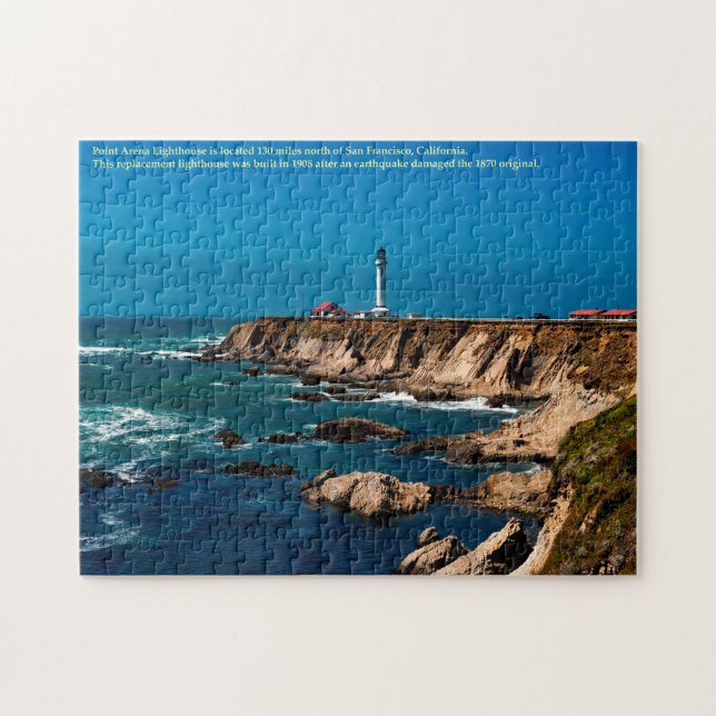 California Point Arena Leuchtturm (Horizontal)