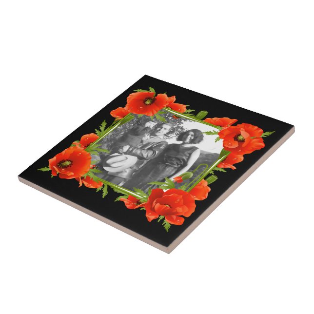 California Poppies Tile Fliese (Seite)