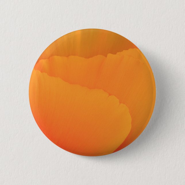 California Poppy Button (Vorderseite)