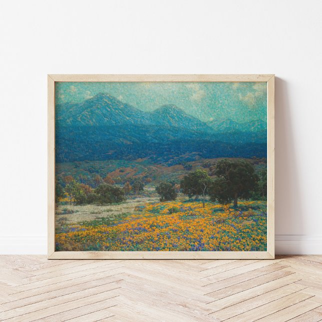 California Poppy Field | Granville Redmond Poster (Von Creator hochgeladen)