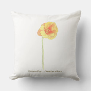 California Poppy Kissen