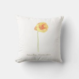 California Poppy Kissen