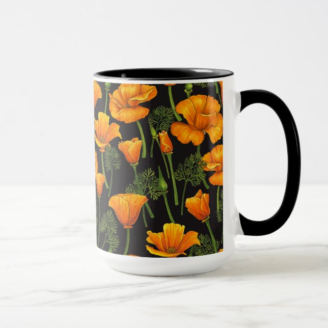 California poppy tasse (Rechts)