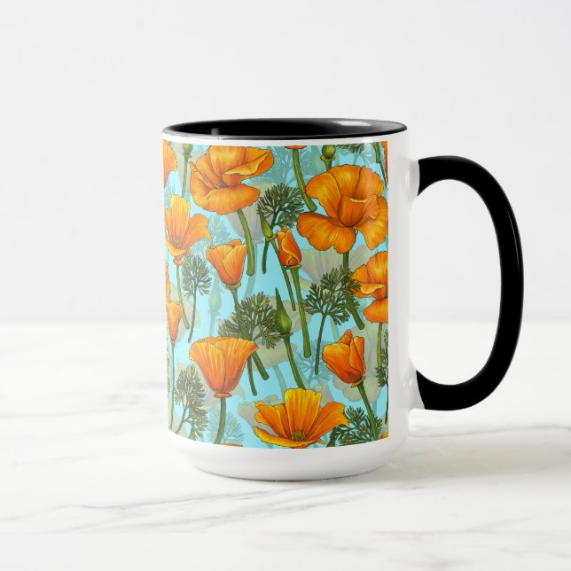 California poppy tasse (Rechts)