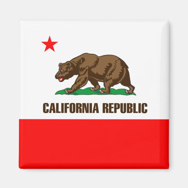 California Pride Magnet (Vorne)