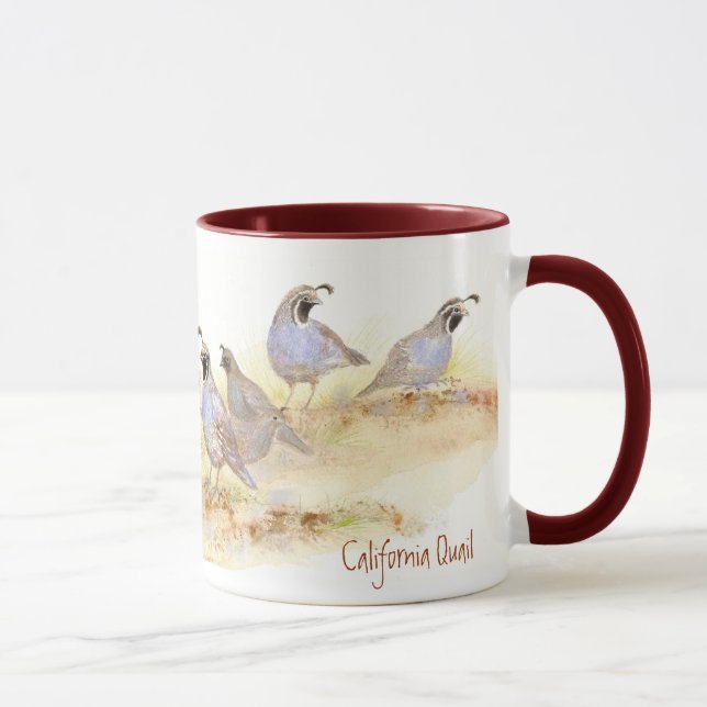 California Quail Tasse (Rechts)