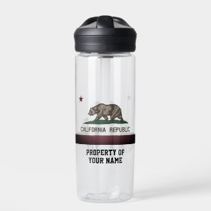 California Republic Staatsflagge individuell gesta Trinkflasche