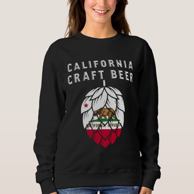 California Republic State Flag Sweatshirt (Vorderseite)