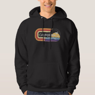 California Retro Streetwear Style Hoodie