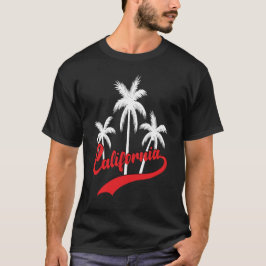 California Retro Sunset Men's T - Shirt