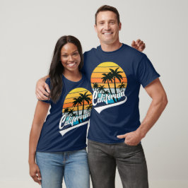 California Retro Sunset T - Shirt