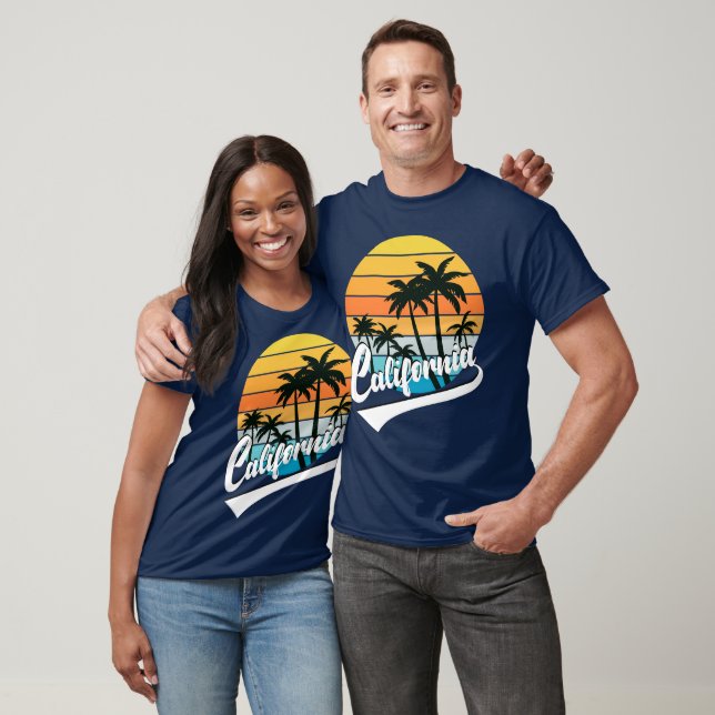 California Retro Sunset T - Shirt (Unisex)