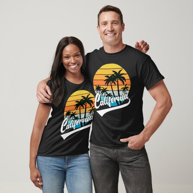 California Retro Sunset T - Shirt (Unisex)