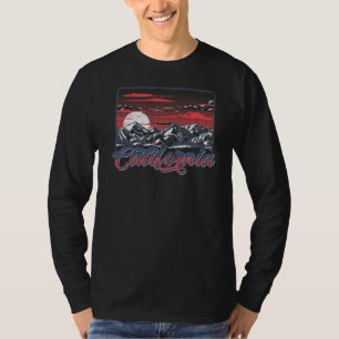 California Rocky Mountains Vintag Outdoor Wandern T-Shirt