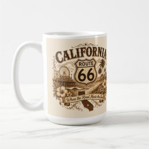 California Route 66 Coffee-Ecke Kaffeetasse