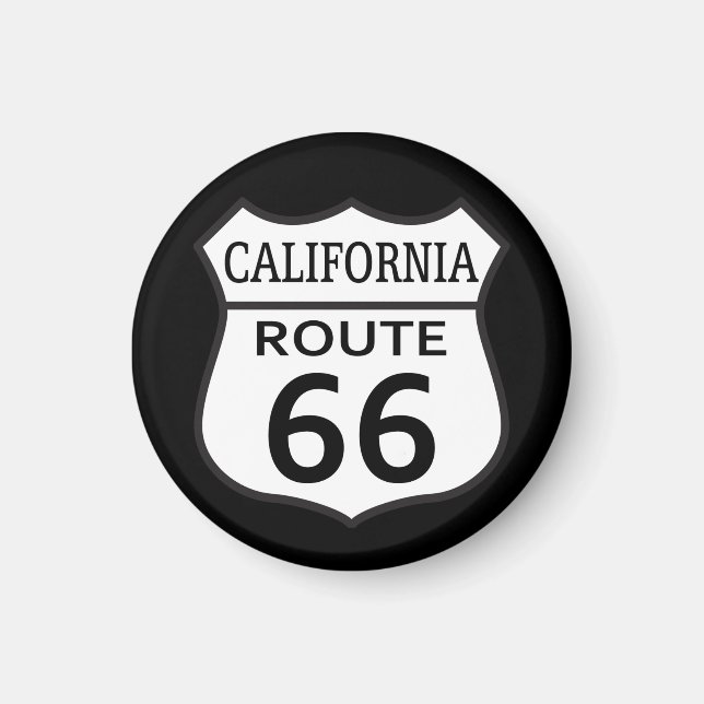California Route 66 Magnet (Vorne)