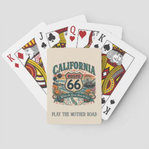 California Route 66 Mother Road Spiel Spielkarten