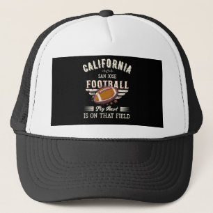 California San Jose American Football Truckerkappe