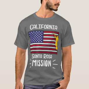 California Santa Rosa Mormon LDS Mission Geschenk T-Shirt