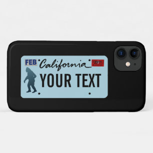 California Sasquatch License Plate Case-Mate iPhone Hülle