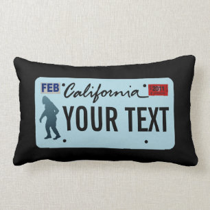 California Sasquatch License Plate Lendenkissen