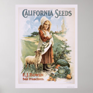California Seeds Poster