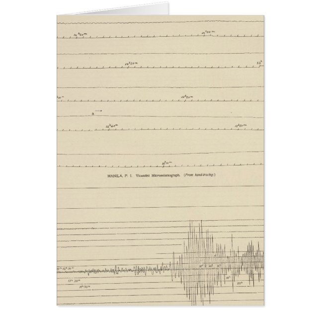 California Seismogramme 4 (Vorne)