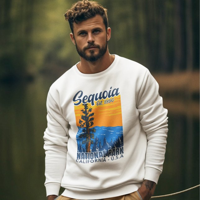California Sequoia National Park Scenic View Sweatshirt (Von Creator hochgeladen)