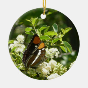 California Sister Butterfly in Yosemite Keramik Ornament