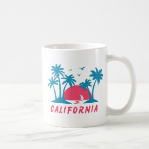 California-Sonnenuntergangsstrand  Kaffeetasse