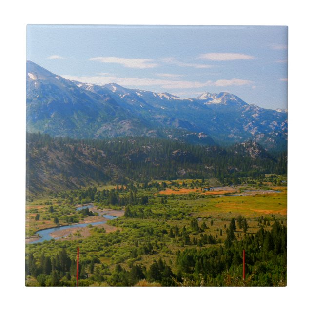 California SR 108 Sonora Pass Fliese (Vorderseite)