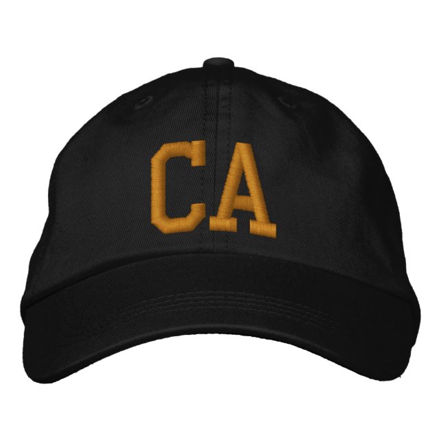 California-Staat Bestickte Kappe (Vorderseite)