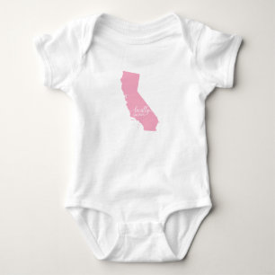 California Staat Bodysuit, lokal angebaut Baby Strampler
