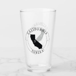 California Staat Drink Glass Glas