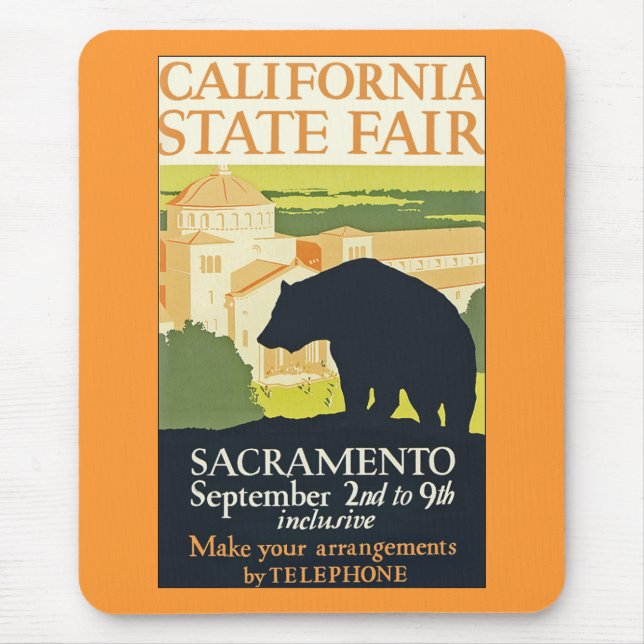 California Staat Fair Mousepad (Vorne)