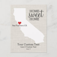 California Staat Liebe Map Zuhause Sweet Zuhause C
