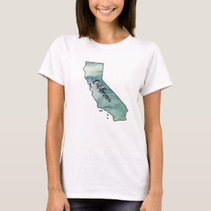 California Staat Map T - Shirts