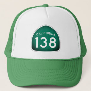 California Staat Route 138 Truckerkappe