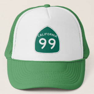 California Staat Route 99 Truckerkappe