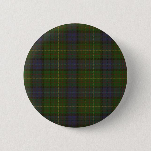 California Staat Tartan Button (Vorderseite)