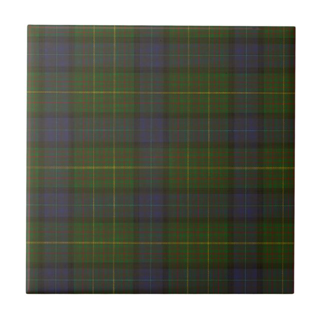 California Staat Tartan Fliese (Vorderseite)