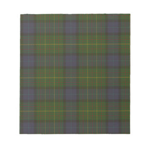 California Staat Tartan Notizblock