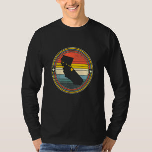 California Staaten Hawaii Roots Origin Staat Karte T-Shirt