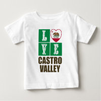 California State Flag Heart Castro Valley
