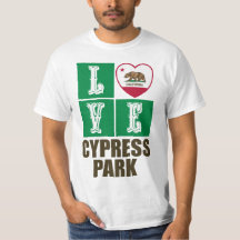 California State Flag Heart Cypress Park