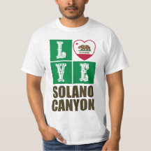 California State Flag Heart Solano Canyon